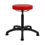 Rotatory stool standard with comfort cushion and glides