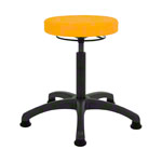 Rotatory stool standard with comfort cushion and glides