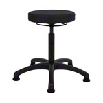 Rotatory stool standard with comfort cushion and glides