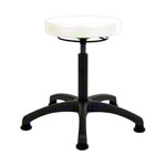 Rotatory stool standard with comfort cushion and glides