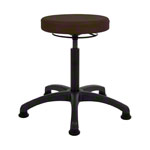 Rotatory stool standard with comfort cushion and glides