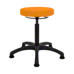 Rotatory stool standard with comfort cushion and glides