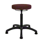Rotatory stool standard with comfort cushion and glides