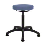 Rotatory stool standard with comfort cushion and glides