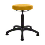 Rotatory stool standard with comfort cushion and glides