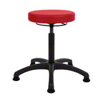 Rotatory stool standard with comfort cushion and glides
