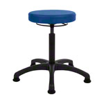 Rotatory stool standard with comfort cushion and glides