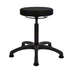 Rotatory stool standard with comfort cushion and glides