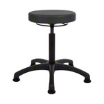Rotatory stool standard with comfort cushion and glides