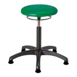 Rotatory stool standard with comfort cushion and glides