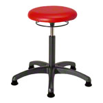 Rotatory stool standard with comfort cushion and glides