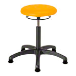 Rotatory stool standard with comfort cushion and glides