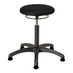 Rotatory stool standard with comfort cushion and glides