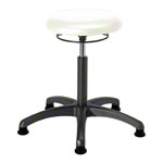 Rotatory stool standard with comfort cushion and glides