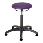 Rotatory stool standard with comfort cushion and glides