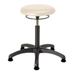 Rotatory stool standard with comfort cushion and glides