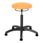Rotatory stool standard with comfort cushion and glides