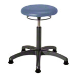 Rotatory stool standard with comfort cushion and glides