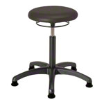 Rotatory stool standard with comfort cushion and glides