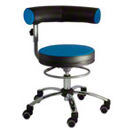 Sanus health chair with height-adjustable lean, 52-72 cm, imitation leather