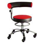 Sanus health chair with height-adjustable lean, 52-72 cm, imitation leather