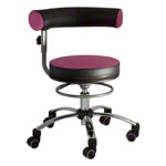 Sanus health chair with height-adjustable lean, 52-72 cm, imitation leather