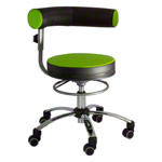 Sanus health chair with height-adjustable lean, 52-72 cm, imitation leather