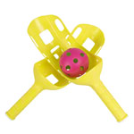Scoop ball game skill game set