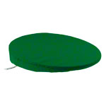 Seat bolsters with cotton cover round,  38x7 / 1 cm