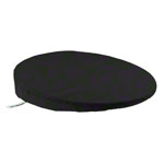 Seat bolsters with cotton cover round,  38x7 / 1 cm