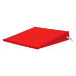 Seat bolsters with leatherette cover
