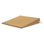 Seat bolsters with leatherette cover