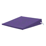Seat bolsters with leatherette cover