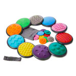 Sense trainer Tactile Disc Set 3: 24 pcs.