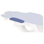 Side arm rests for Lojer therapy couch Capre M / Capre F, pair