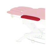 Side arm rests for Lojer therapy couch Capre M / Capre F, pair