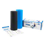 SoftX fascia set, 2-piece roll, roll 145, blue / black
