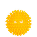 Spiky Massage Ball,   8 cm, yellow, medium