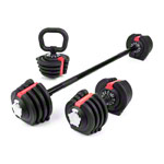Sport-Tec 3-in-1 Multi Dumbbell Set 1-19 kg