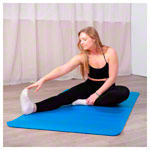 Sport-Tec Gymnastic mat incl. lugs, LxWxH 180x100x1 cm