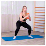Sport-Tec Gymnastic mat incl. lugs, LxWxH 180x60x1 cm