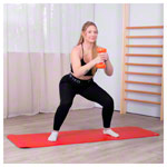 Sport-Tec Gymnastic mat incl. lugs, LxWxH 180x60x1 cm