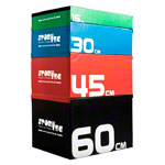 Sport-Tec Jumping Trainer Soft Plyo Box Set, 4 pcs, stackable, 15-60 cm