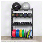 Sport-Tec Multi Storage Rack Olympia, 127 x 43 x 175,5 cm