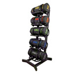 Sport-Tec Powerbag Set Robusta, 5-25 kg, 5 pieces with storage rack