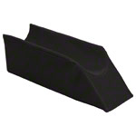 Storage wedge with deep cargo tray LxWxH 75x20x22 cm