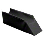 Storage wedge with deep cargo tray LxWxH 75x20x22 cm