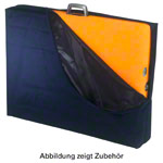 Suitcase protective cover for portable massage table Optima, blue