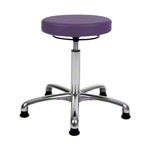 Swivel stool exclusive with comfort padding and glides