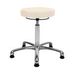 Swivel stool exclusive with comfort padding and glides